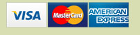 Cards Accepted - Visa, MasterCard, American Express